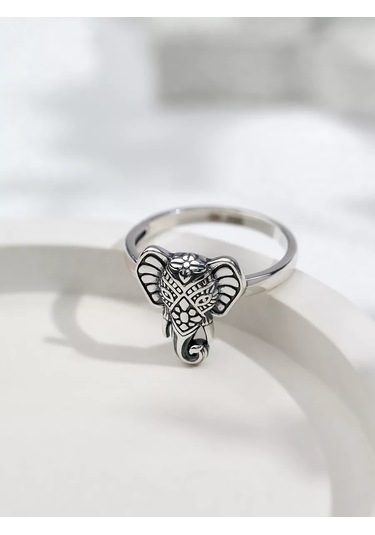 Lucente Fil Yüzük 925 Ayar Gümüş 226326423 Gri