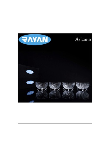 Arizona 6'lı Cam Kase Büyük Royaleks-69420 Çok Renkli