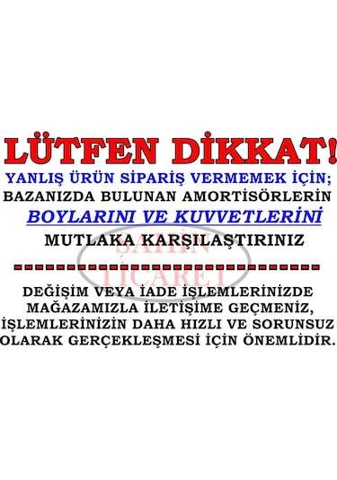 Şahinticaret Baza Makası Baza Amortisörü Baza Pistonu Emniyet Mandalı 1200 N