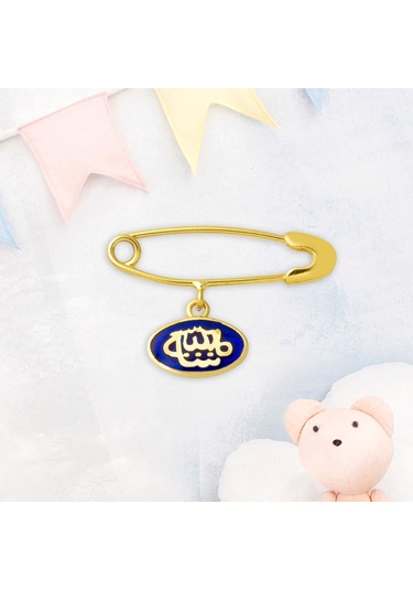 Maşallah Çengelli Altın İğne VACIS14K20592