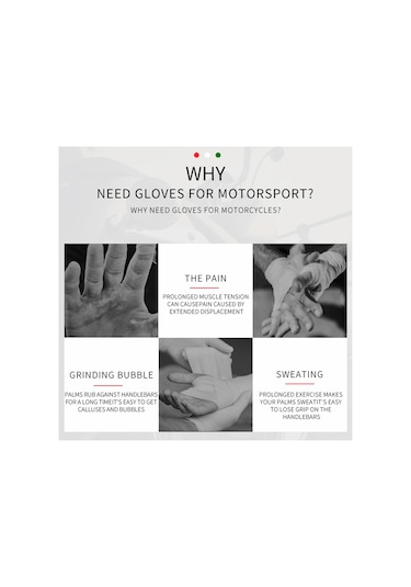 Kosona Bsddp Rh-a0131 Motosiklet Eldiveni, Kaymazlı, Dokunmatik Ekran, Çarpma Koruma, Yansıtıcı Şerit, Kollu Kordon, Siyah M Ağ + Polyester