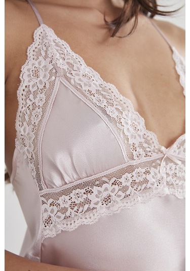 Pierre Cardin 603 Saten Gecelik 001