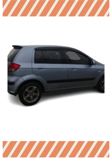 Hyundai Getz Tüm Modellerine Özel 4'lü Mügen Tip Cam Rüzgarlığı