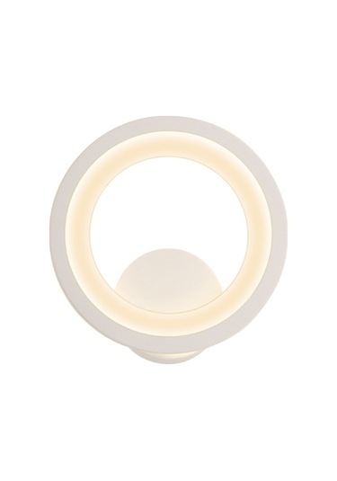 Led Duvar Lambası, Akrilik Yuvarlak Tasarım, Yumuşak Işık, Modern Odalar Ve Oteller İçin, 11w, Sıcak Beyaz Ilık Beyaz Ilık Beyaz