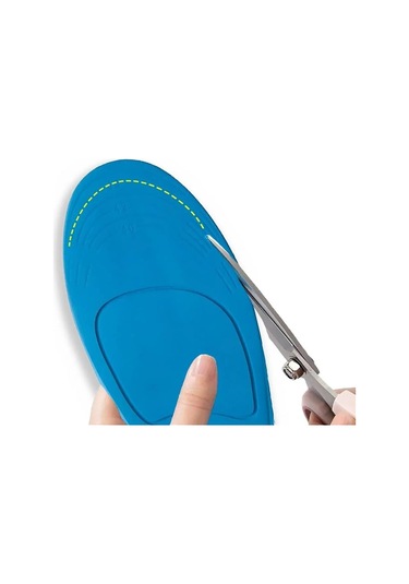 Blue Gel Memory Foam, Masaj Destekli, Darbe Emici Erkek Klasik Ayakkabı İç Tabanı 192-mm