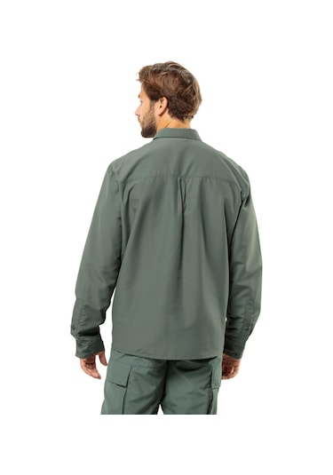 Jack Wolfskin 1404101 Barrier L/s M Gömlek Yeşil Erkek Gömlek Yeşil Jack Wolfskin 1404101 Barrier L/s M Gömlek Yeşil Erkek Gömlek Yeşil