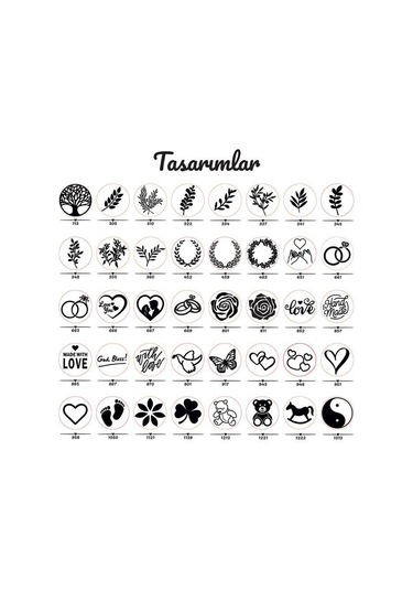 Hazır Mühür Kendinden Etiketli Mum Mührü 50 Adet Mühür