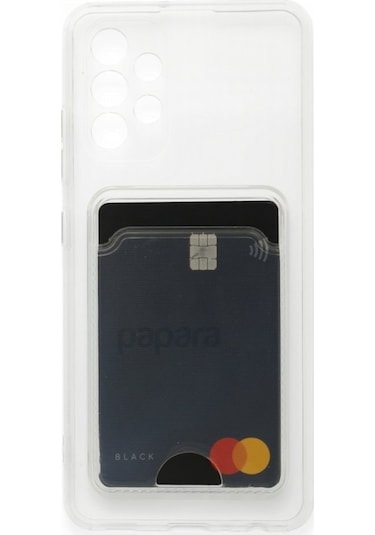 Fitcase Samsung Galaxy A73 5G Kilif Cardy Seffaf Kartlik Cepli Ka 559571551