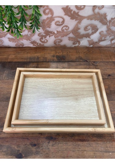 Çınar Bambu İkili Tepsi