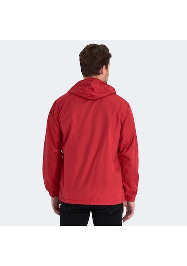 Slazenger RAREN Erkek  Kırmızı Yağmurluk