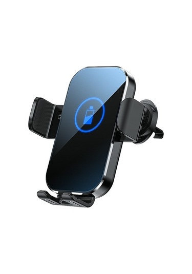Wisdomselect X10 15w Kablosuz Hızlı Şarj Araba Şarj Cihazı Telefon Tutucu Cep Telefonu Braket Standı - Gümüş Gümüş Yok Havalandırma Gmea03