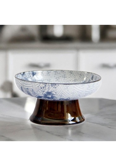 Suntek Tatlı Aperatif Tepsisi Masa Dekoru Ayaklı Çiçek-dalı