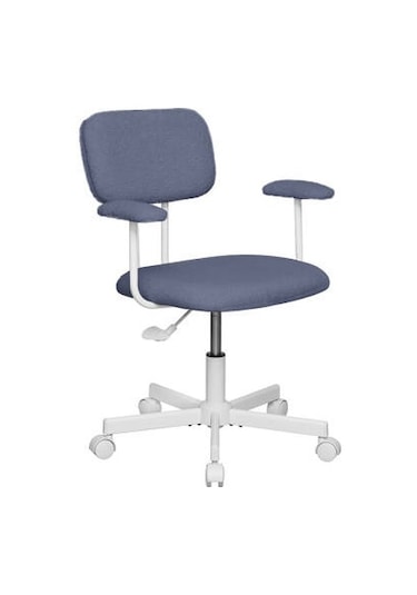 Teddy Ofis Ve Çalışma Sandalyesi-mavi 64x74-83x63 Cm