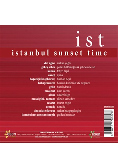 İstanbul Sunset Time - By Uğur Karan - CD