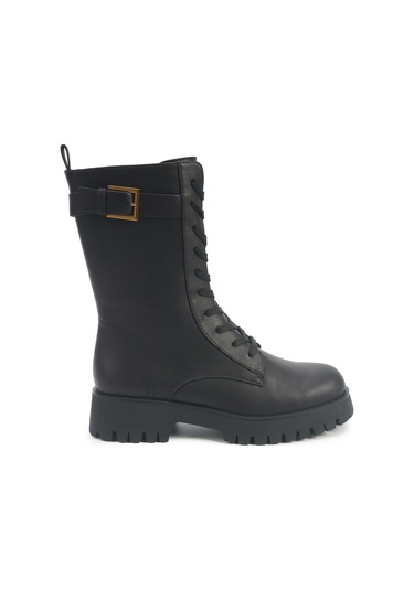 Nine West Greg 5pr Siyah Kadın Düz Bot 000000000102012157 Siyah