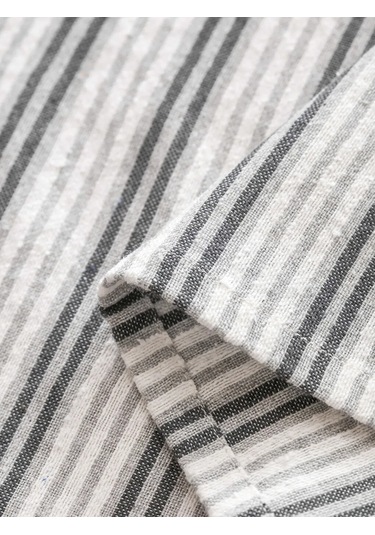 Gri Çizgili Runner 45x120 Cm