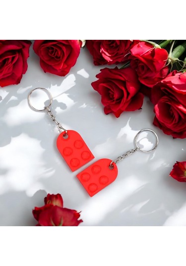 Lego Kalp Anahtarlık 2li