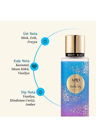 Mad Vanilla Sky Body Mist 250 ML