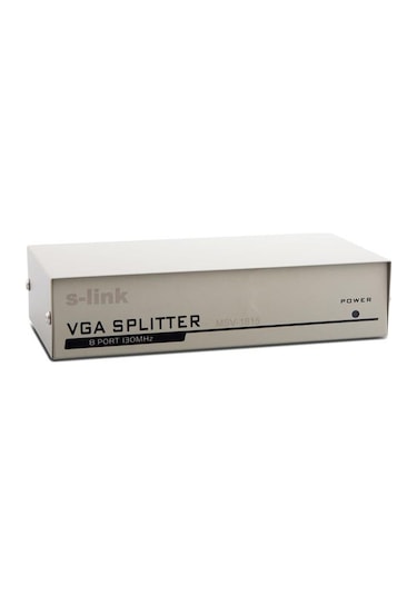 S Link Msv 1815 S Link 8 Port Vga Çoklayıcı Splitter