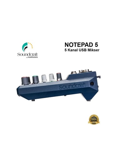 Soundcraft Notepad 5 5 Kanal Usb Mikser