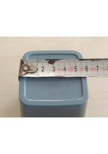 Kare Kokusuz Küllük 1.kalite 2adet Gri 7,5cm Araç Ev Ofis