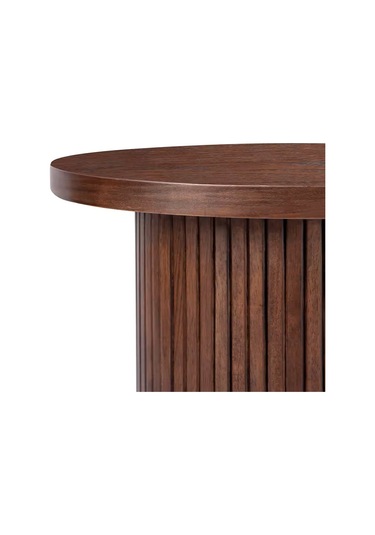 Leonora Bohem Ahşap Yan Sehpa Ceviz