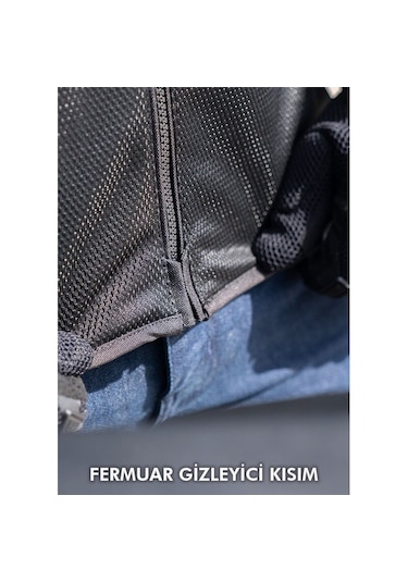 Ls2 Breeze Yazlık Fileli Mont Siyah-kırmızı