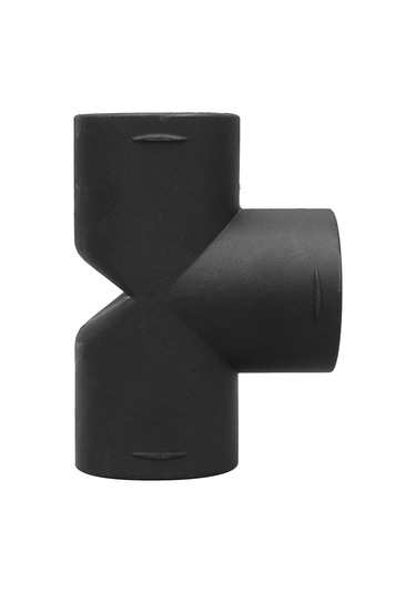 Suofeng Isıtıcı Hava Borusu T Tipi, 75mm Plastik Yakıt Isıtma Aksesuarı,  Uyumlu, Yüksek Isı Dayanıklı