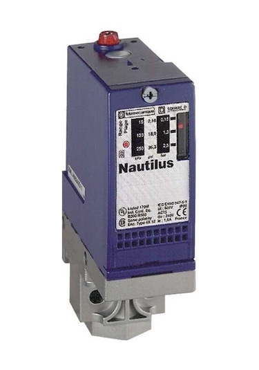 Telemecanique Xmla500d2s11 Basınç Anahtarı 500 Bar-sabit 1 Eşik-1 K/a Sabit Skala