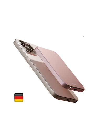 Woyax By Deji 5000 mAh 20 W Hızlı Taşınabilir Magsafe Powerbank Pembe