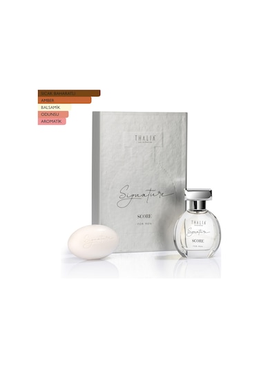 Thalia Signature Score Erkek Parfüm EDP 50 ML + Sabun