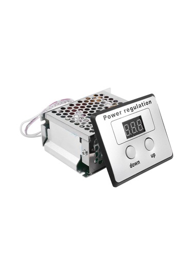 4000 W 220 V Ac Scr Voltaj Regülatörü Dimmer Elektrik Motoru Hız Sıcaklık Kontrol Cihazı Su Isıtıcı Küçük Motorlar İçin