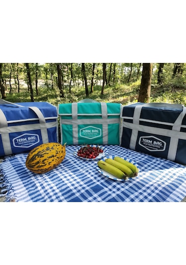 Termbag Katlanabilir 36 Litre Termal Termo Termos Çanta Haki