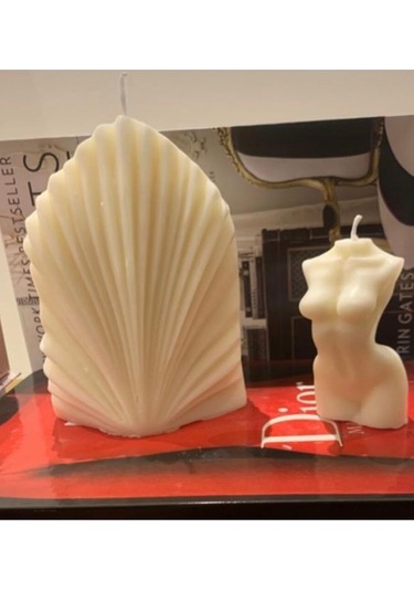 Ersu Store Büyük Boy Tower Ve Kadın Büst Mum Seti