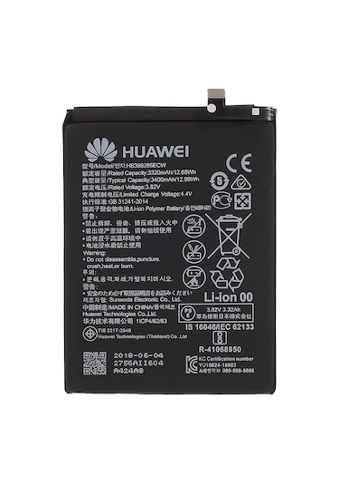 Huawei Honor 10 Lite Hb396285Ecw Batarya Pil 3320 Mah