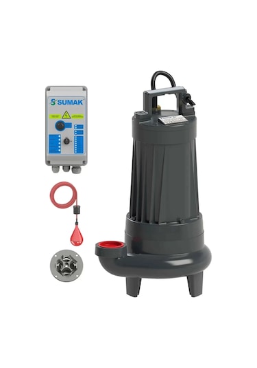 Sumak Sbrt75/2-p Trifaze Parçalayıcı Bıçaklı Foseptik Dalgıç Pompa