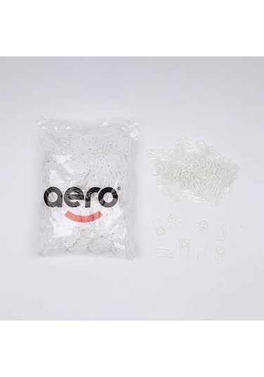 Aero Dilara Klips 34 Mm Beyaz 1.000 Adet Beyaz