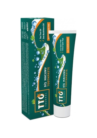 Tto Thermal Çay Ağacı Yağlı Diş Macunu 75 G