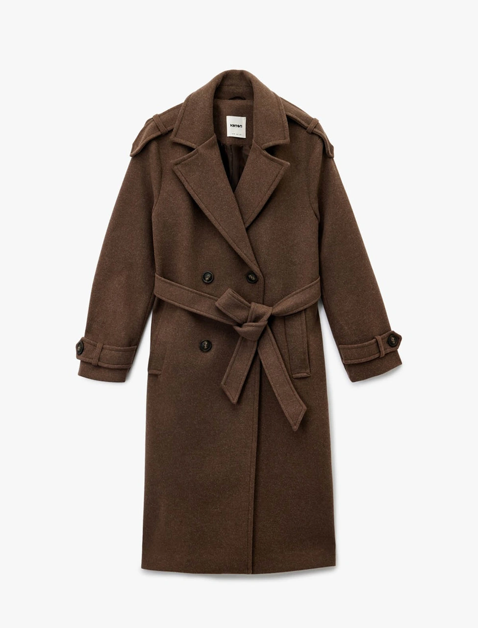 Koton Kahverengi Kadın Kaban 6wak00236ew Kahverengi