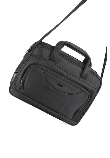 Ççs 71384 Çapraz Omuz Askılı Evrak Çantası Siyah