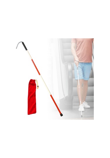 Homyl Alüminyum Alaşım Katlanır Baston Kauçuk-taban