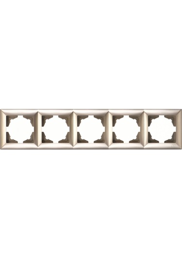 Günsan Visage Metalik Bej Beşli Çerçeve