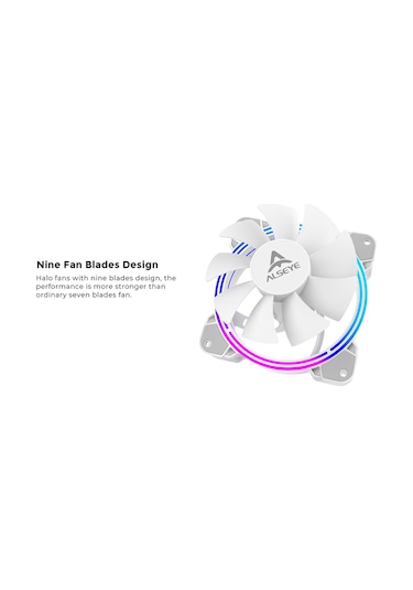 Alseye H4.0 120mm Tekli Rgb Kasa Fanı