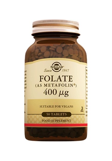 Solgar Folate 400 Mg 50 Tablet