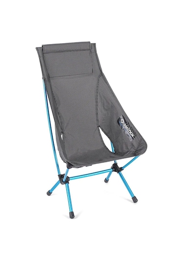 Helinox Chair Zero High Back Outdoor Kamp Sandalyesi Black Black Siyah