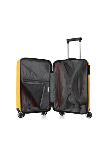 Ççs 5225 Polipropilen Kabin Boy Valiz-sarı Sarı