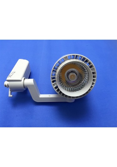 Alles 20w Beyaz Işık 6400k Beyaz Kasa Led Ray Spot Beyaz