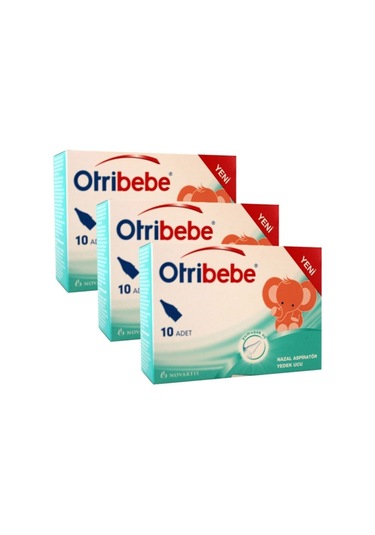 Otribebe Nazal Aspiratör Yedek Uç 10'lu 3 Kutu