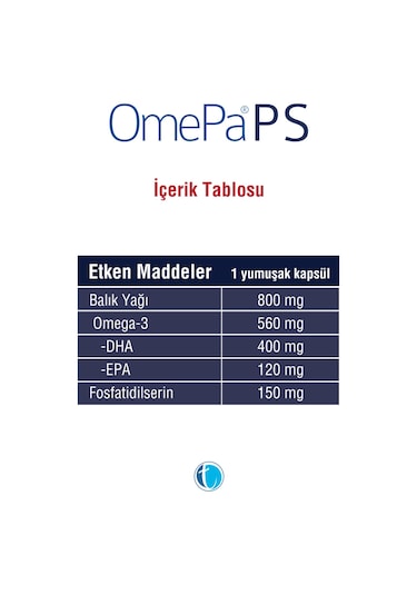 Omepa Ps 30 Yumuşak Kapsül