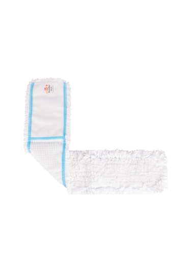 Moqpass Mikrofiber Nemli Mop Yedek Beyaz 80 CM